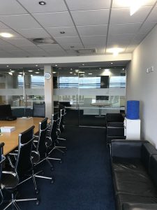 ExecuJet data, comms and electrical project by LIKE Electrical at Cambridge Airport