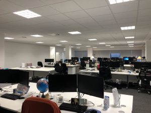 ExecuJet data, comms and electrical project by LIKE Electrical at Cambridge Airport