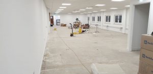 Ceiling lighting completed