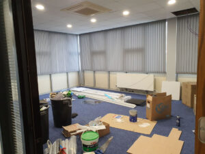 H W Coates office refurbishment electrical case study
