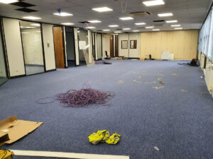 H W Coates office refurbishment electrical case study