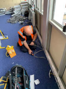 H W Coates office refurbishment electrical case study