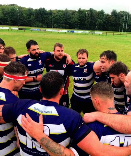 Thurston Rugby Club, 2nd Team, Bury St Edmunds, Sponsored by LIKE Electrical.