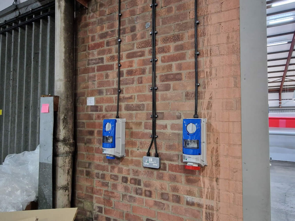EcoCooling large warehouse electrical project