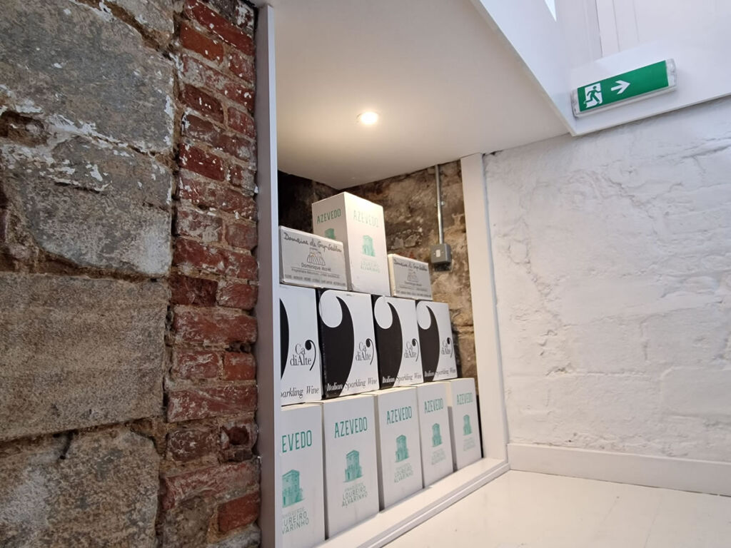 Electrical LED lighting for Vino Gust, Bury St Edmunds