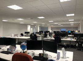 ExecuJet data, comms and electrical project by LIKE Electrical at Cambridge Airport